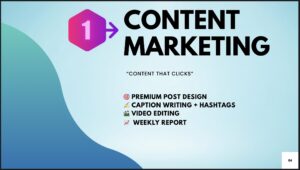 Content marketing services