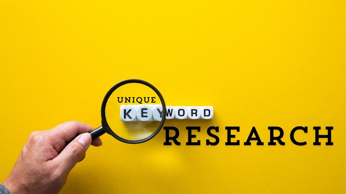 Unique keyword research for your content